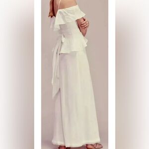 Free People Kristal Hill Limited Edition cream ivory size 12